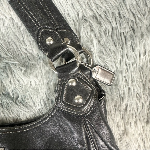 Y2K Coach Black Classic Madison Tote # C1082-14336 - Picture 4 of 9